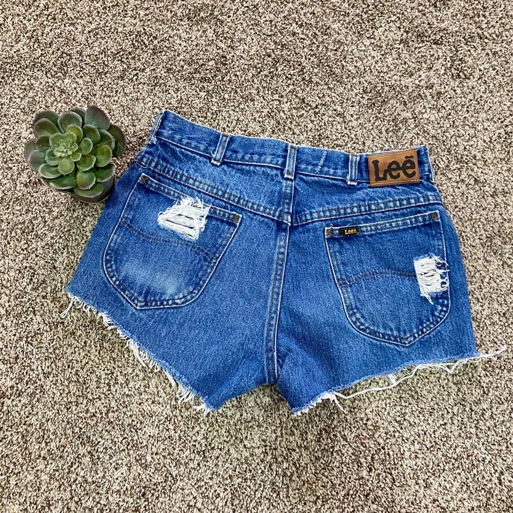 Vintage Lee Riders High Rise Shorts - Picture 3 of 7